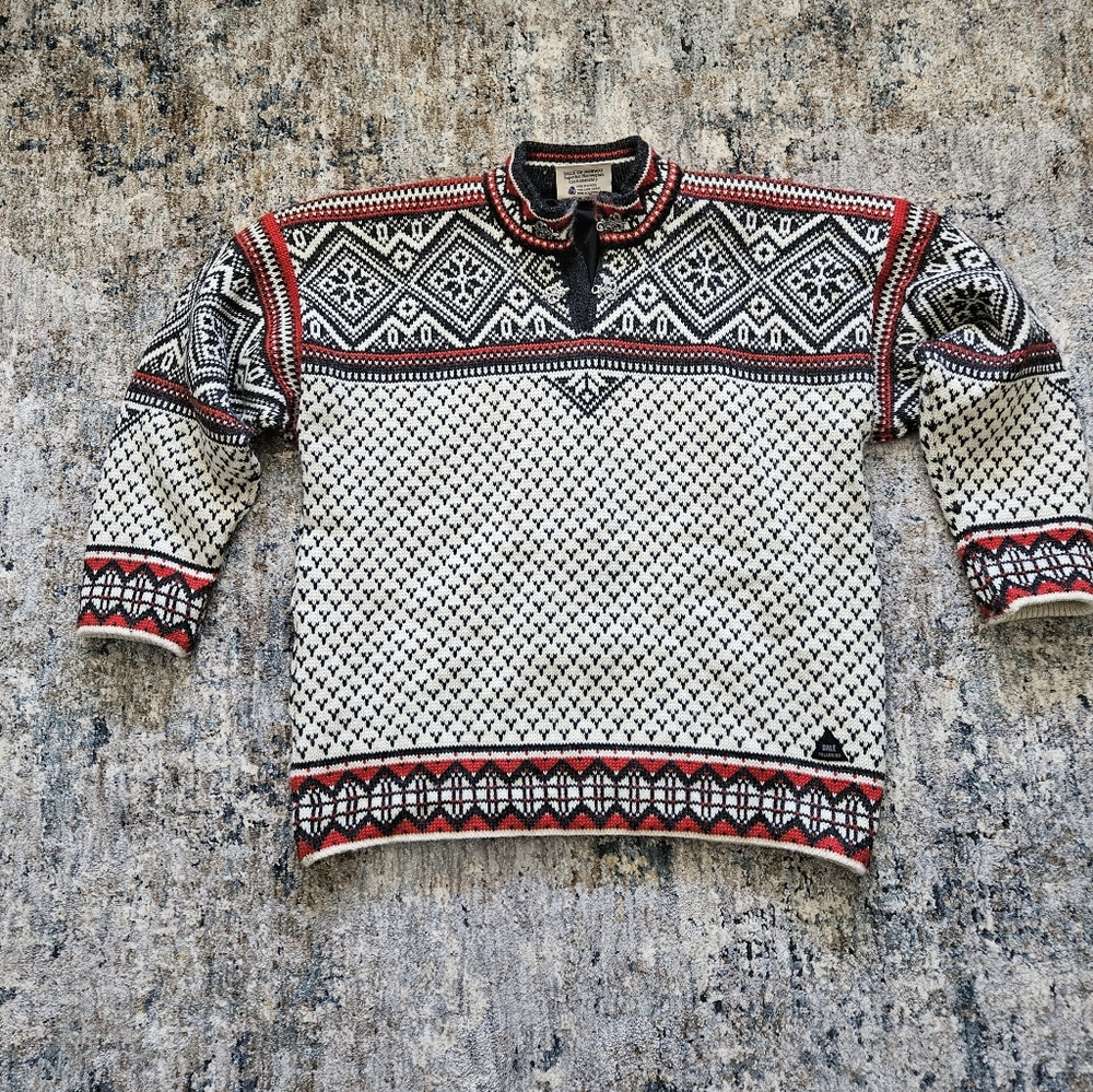 Dale Of Norway Sport Lined Polarwind Wool Sweater
